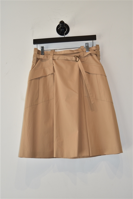 Beige Kenzo A-Line Skirt, size 8