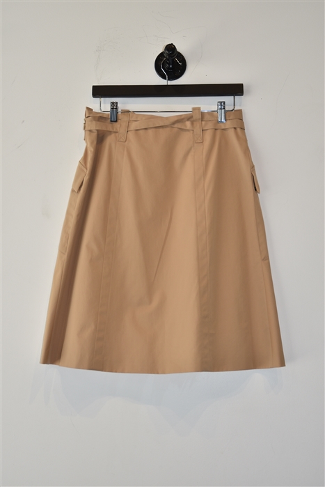Beige Kenzo A-Line Skirt, size 8