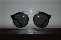 Shiny Black Ray Ban Sunglasses, size O/S