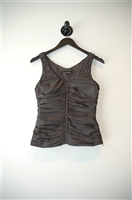 Satin Black Lida Baday Sleeveless, size S