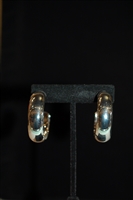 Rhodium Nina Ricci Earrings, size O/S
