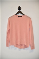Light Peach 360Cashmere Cashmere Sweater, size XS