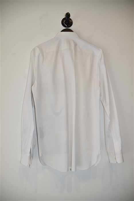 Bright White Calvin Klein 205W39NYC Button Shirt, size L