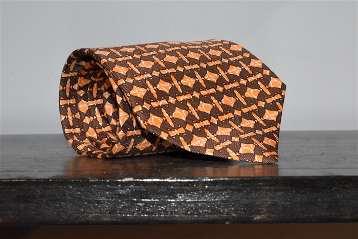 Geometric Hermes Tie, size O/S