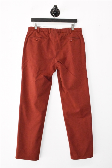 Oxblood Loro Piana Chinos, size 32