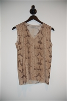 Mixed Neutrals Saint Laurent Shell, size S