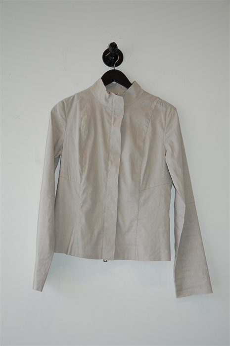 Pale Beige Sarah Pacini Jacket, size M