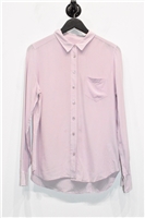 Lilac Equipment Button Shirt, size L