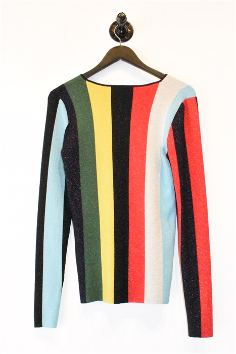 Rainbow Diane von Furstenberg Pullover, size M