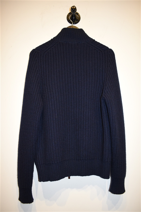 Navy Napoleon Erba Sweater Jacket, size M