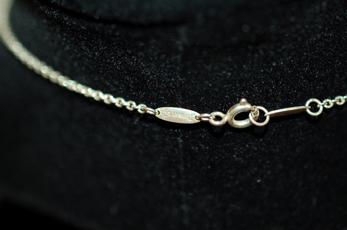 Sterling Silver Tiffany & Co Necklace, size O/S