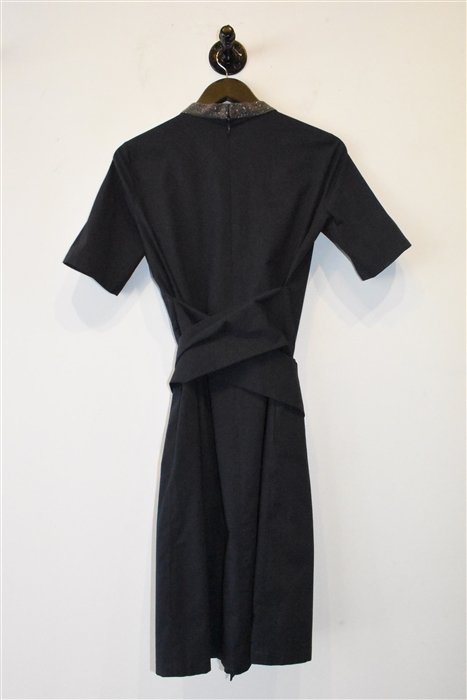 Navy Fabiana Filippi Shirt Dress, size 2