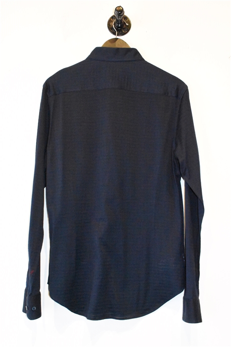 Navy Giorgio Armani Button Shirt, size M