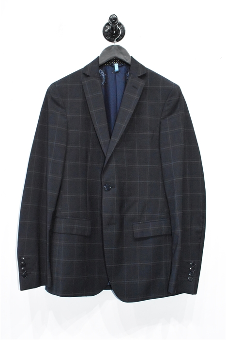 Navy Check Etro Blazer, size 36