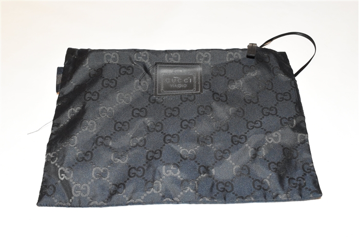 Basic Black Gucci Trench Coat, size 2