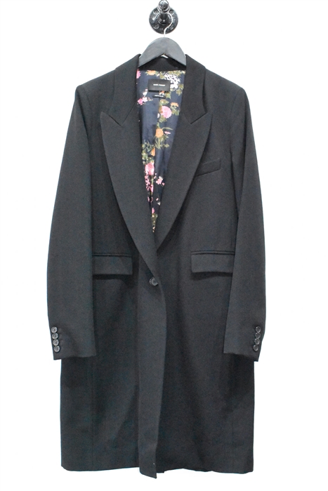 Basic Black Isabel Marant Blazer Coat, size M