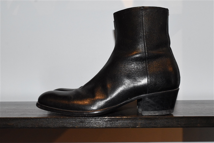 Black Leather Maison Margiela Ankle Boots, size 8