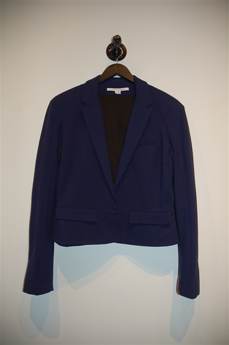 Indigo Diane von Furstenberg Blazer, size 14