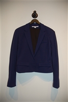 Indigo Diane von Furstenberg Blazer, size 14