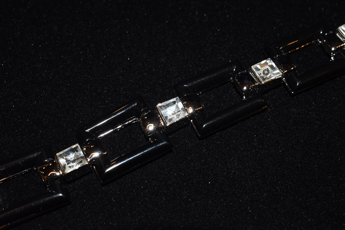 Rhodium Nina Ricci - Vintage Bracelet, size O/S