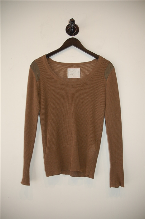 Tobacco Sacai Pullover, size M