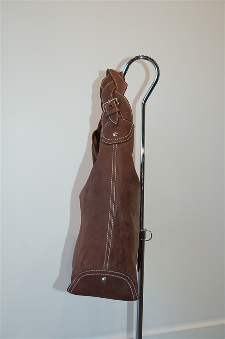 Dark Leather Miu Miu Hobo, size L