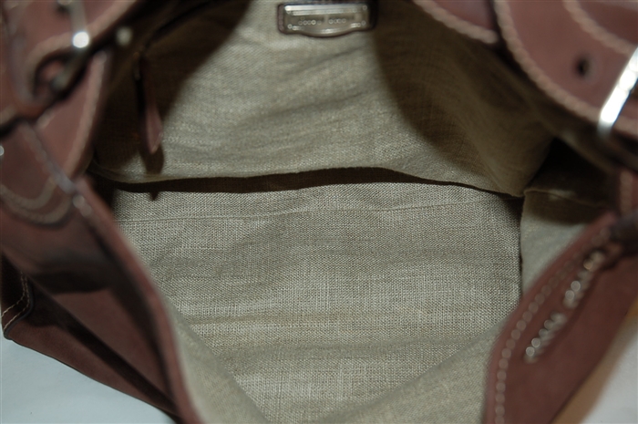 Dark Leather Miu Miu Hobo, size L