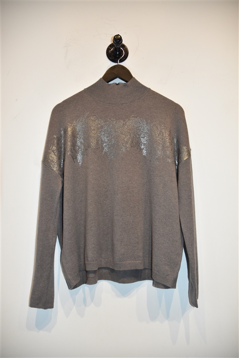 Taupe Luisa Cerano Pullover, size 8