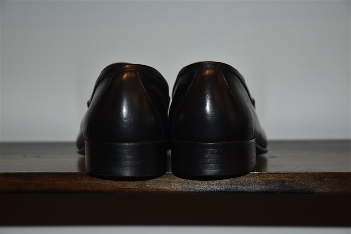 Black Leather Gucci - Vintage Loafer, size 10.5