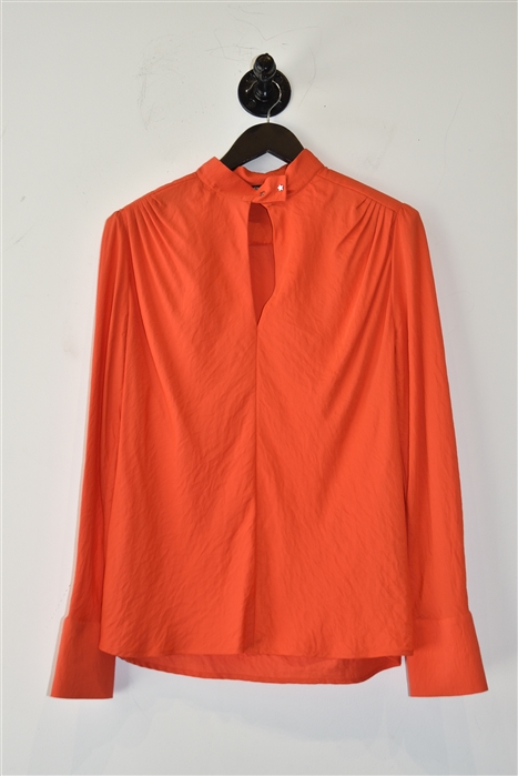 Bright Orange Maje Blouse, size M