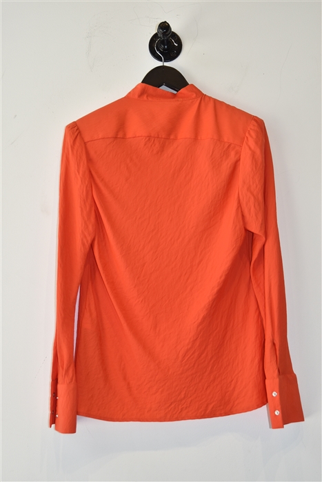 Bright Orange Maje Blouse, size M