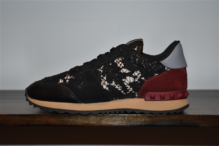 Black Valentino Sneaker, size 7