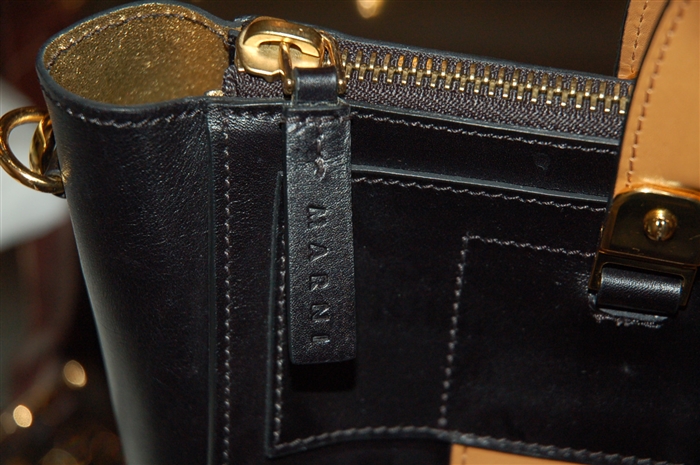 Colour Blocked Marni Satchel, size L