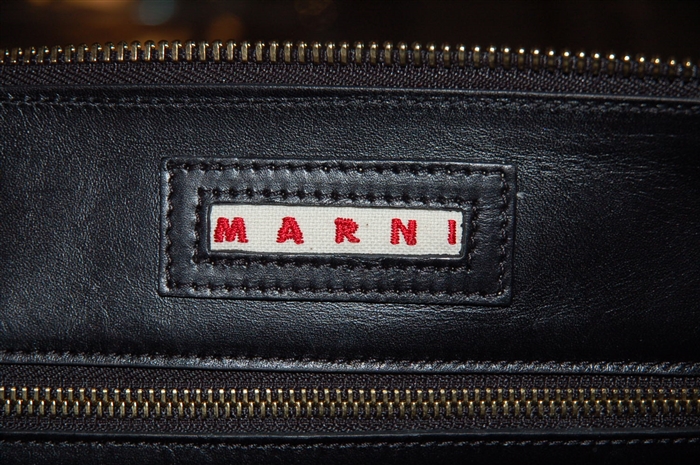 Colour Blocked Marni Satchel, size L