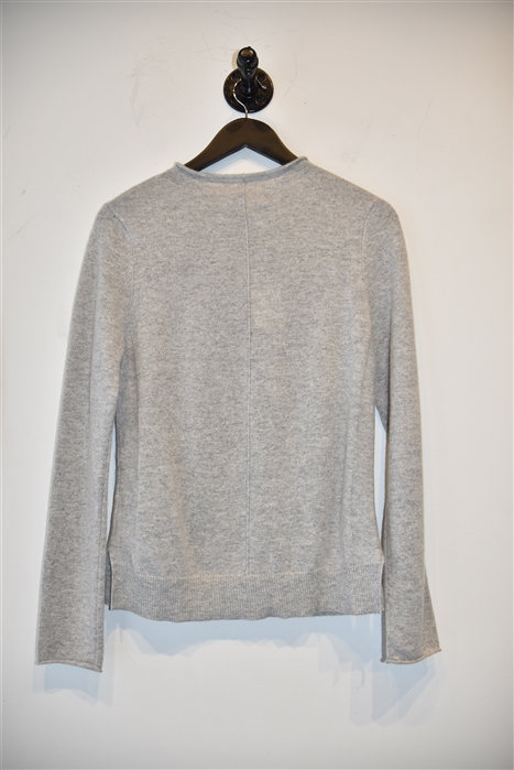 Heather Gray In Cashmere Cashmere Sweater, size M