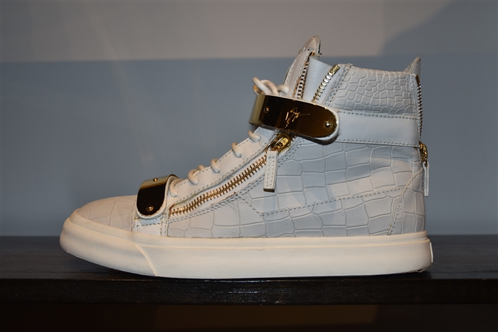 Off-White Giuseppe Zanotti High-Top Sneakers, size 11