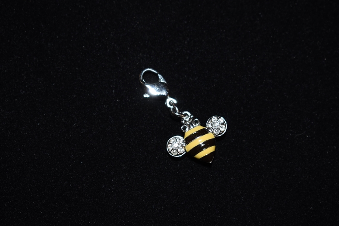 Silver Swarovski Charm, size O/S