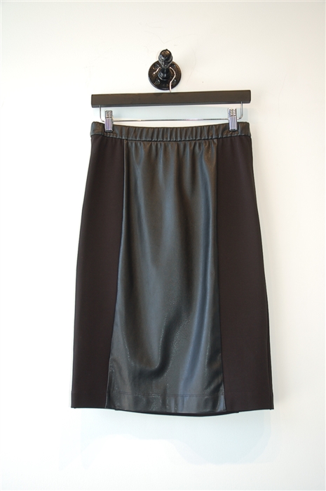 Black Pink Tartan Pencil Skirt, size 4