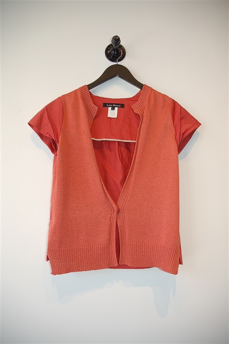 Rust Lida Baday Short-Sleeved Top, size 6