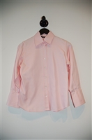Pastel Pink Pink Tartan Button Shirt, size S