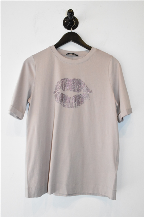 Dusty Rose Luisa Cerano T-Shirt, size 8