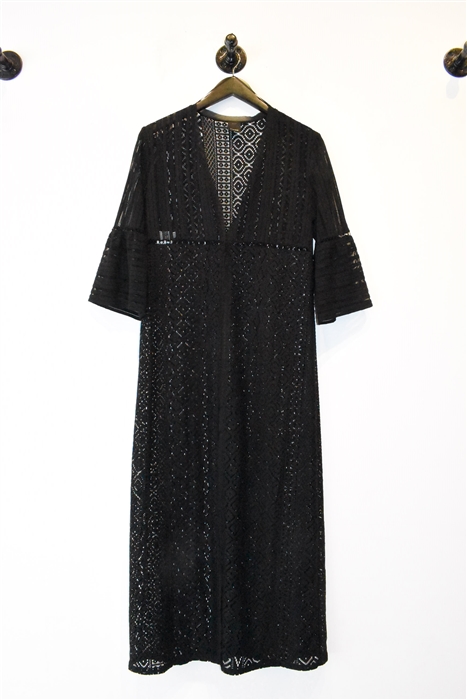 Basic Black Pinko Long Cardigan, size L