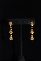 Gold Nina Ricci - Vintage Earrings, size O/S
