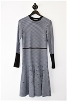 Geometric Sportmax Sweater Dress, size M