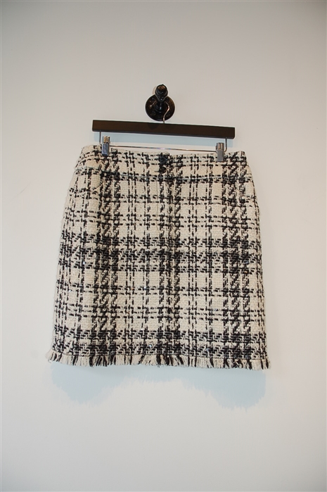 White & Black Luisa Cerano Pencil Skirt, size 10
