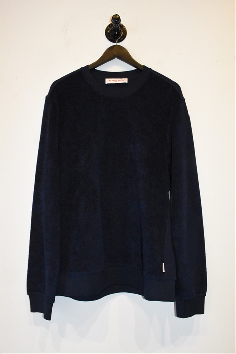 Navy Orlebar Brown Sweatshirt, size XL