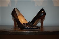 Black Leather Gucci Pumps, size 7.5