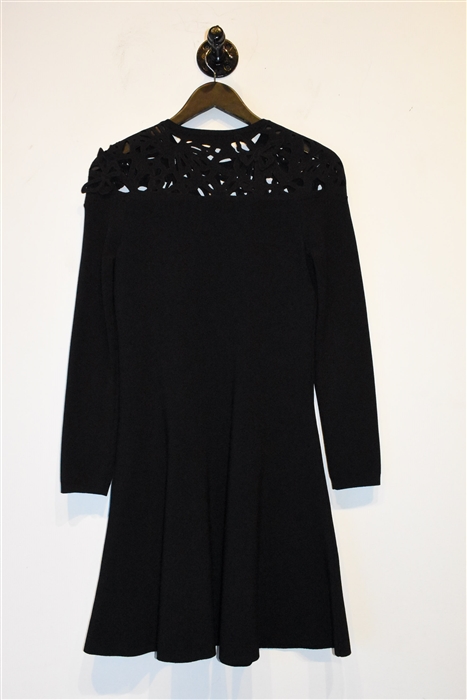 Basic Black Valentino Fit & Flare Dress, size M