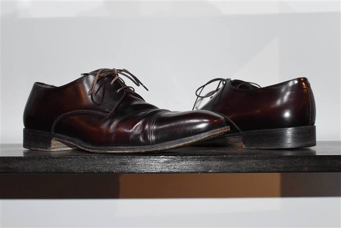 Chestnut Salvatore Ferragamo Derby, size 9.5