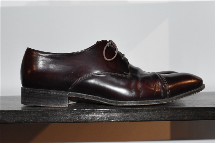 Chestnut Salvatore Ferragamo Derby, size 9.5